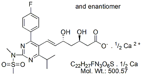 Rosuvastatin EP Impurity B (Calcium Salt)